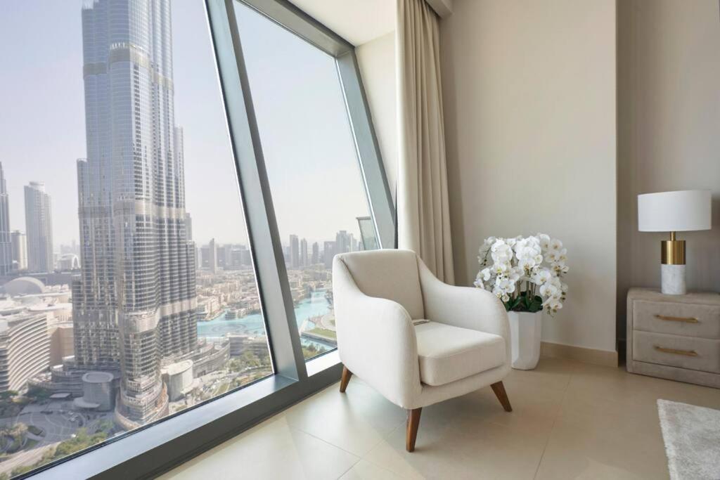 Apartmán Larbi Breathtaking Burj And Fountain View Luxurious 2 Bed Dubaj Exteriér fotografie