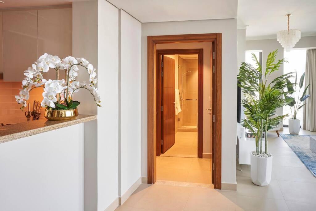 Apartmán Larbi Breathtaking Burj And Fountain View Luxurious 2 Bed Dubaj Exteriér fotografie